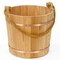 Lehman's Old Fashioned Unlined Wooden Oak Bucket Copper Bands USA Made 2 Gallon